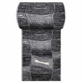 Szary chodnik dywanowy Fantazja 06 - szerokość od 60 do 120 cm