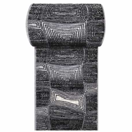 Chodnik dywanowy Fantazja 06 - szara - szerokość od 60 cm do 120 cm